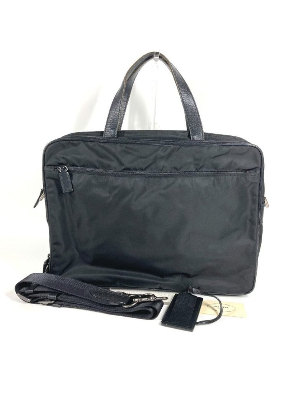 Prada Business Bag Nylon Black